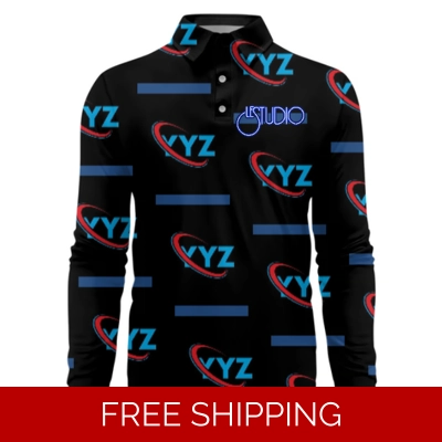 Le Studio YYZ Custom 3D Long-Sleeved Polo Shirt